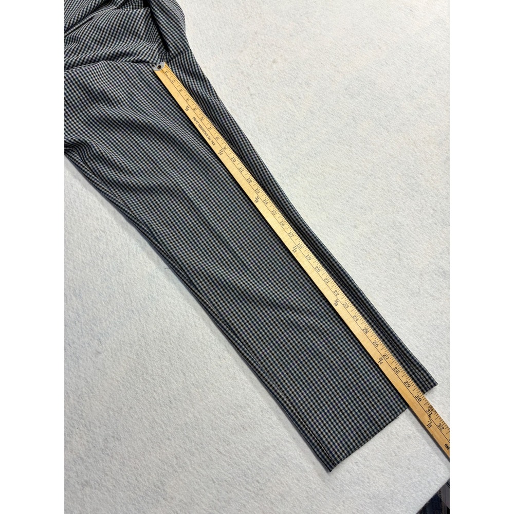 Counterparts Professional Dress Pants Dark Academia Checkered Stretch 12 Office - Picture 8 of 9
